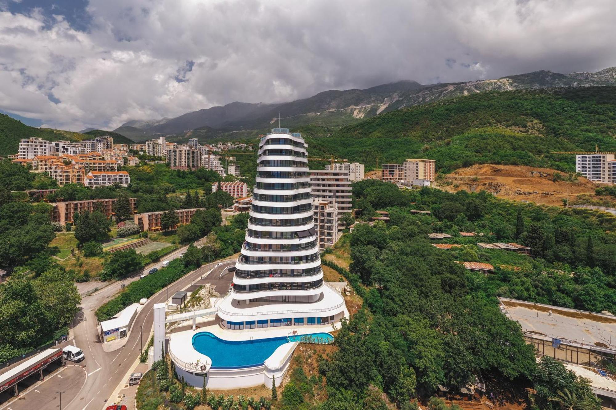 La Barca Apartments Bečići エクステリア 写真
