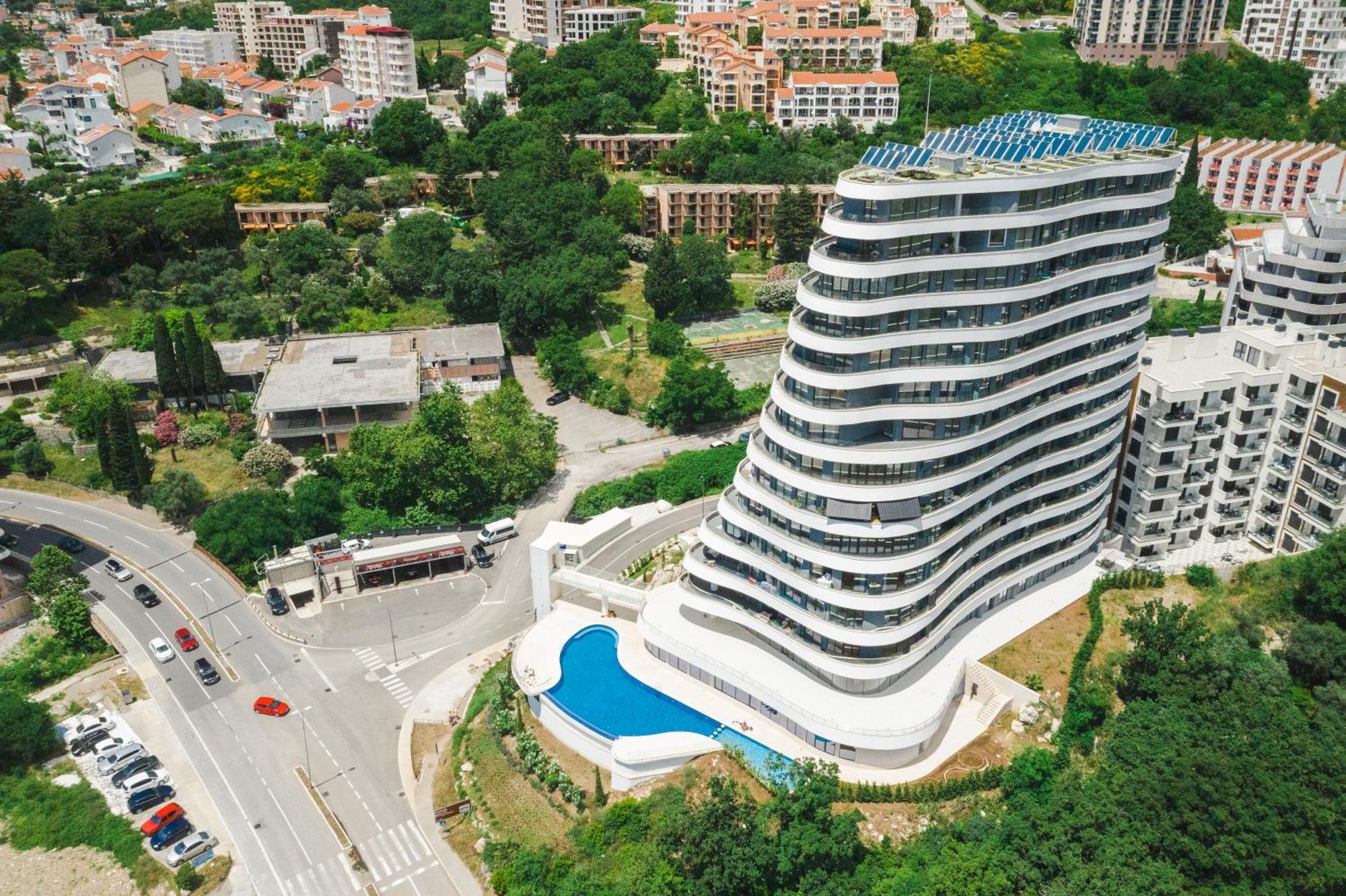 La Barca Apartments Bečići エクステリア 写真