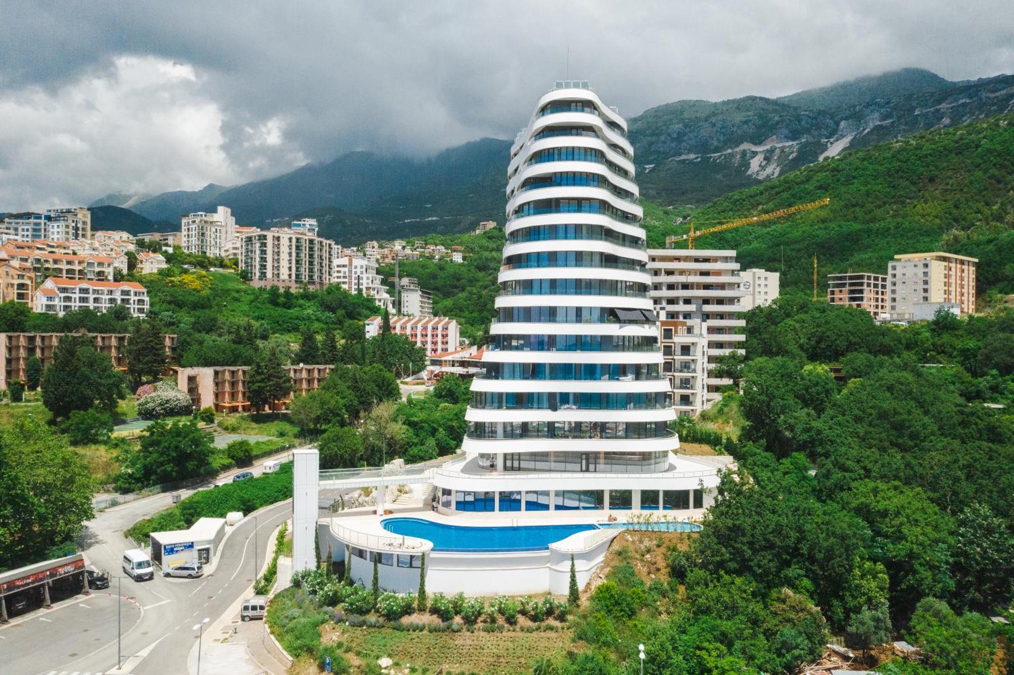 La Barca Apartments Bečići エクステリア 写真