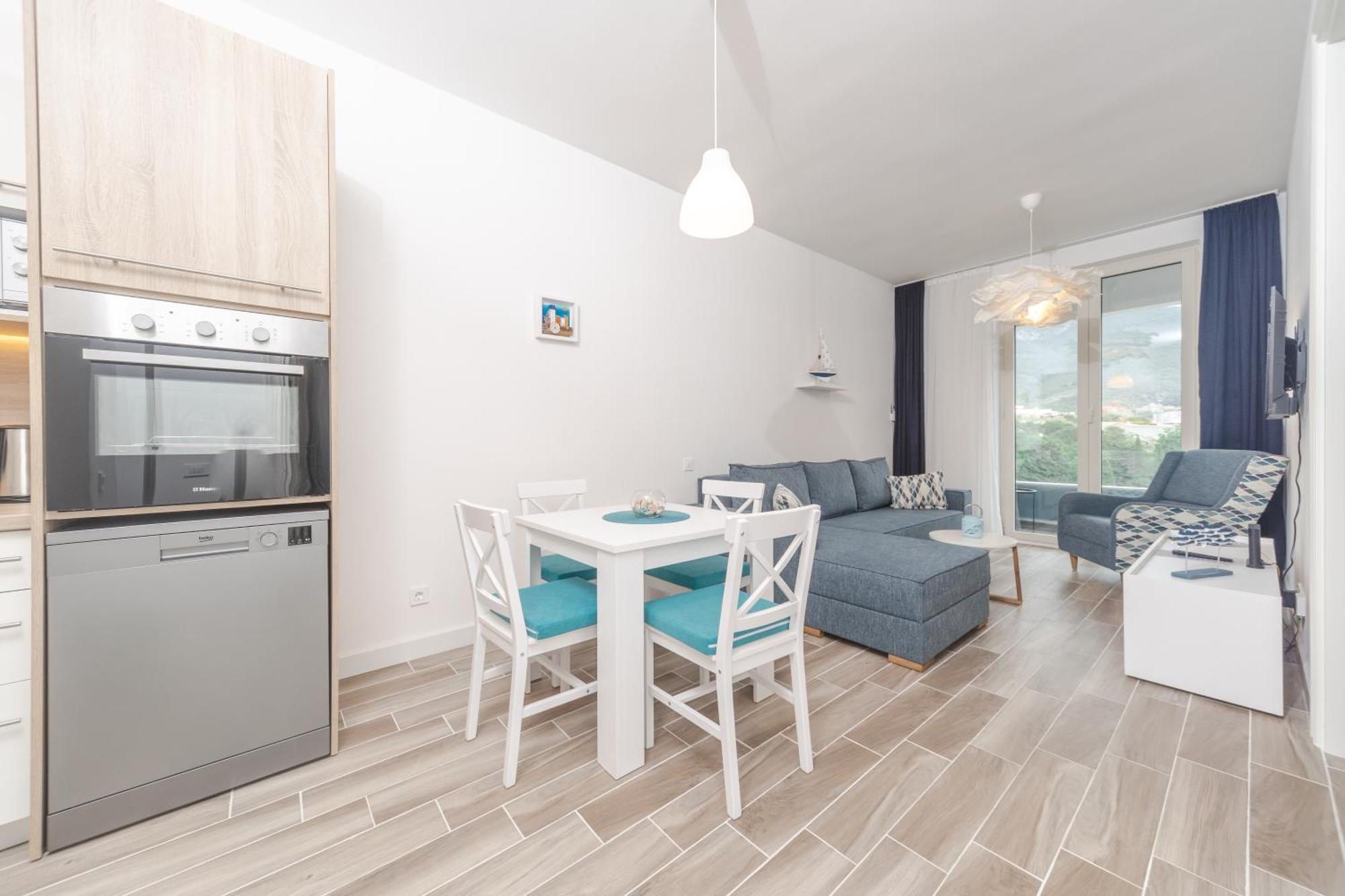 La Barca Apartments Bečići エクステリア 写真